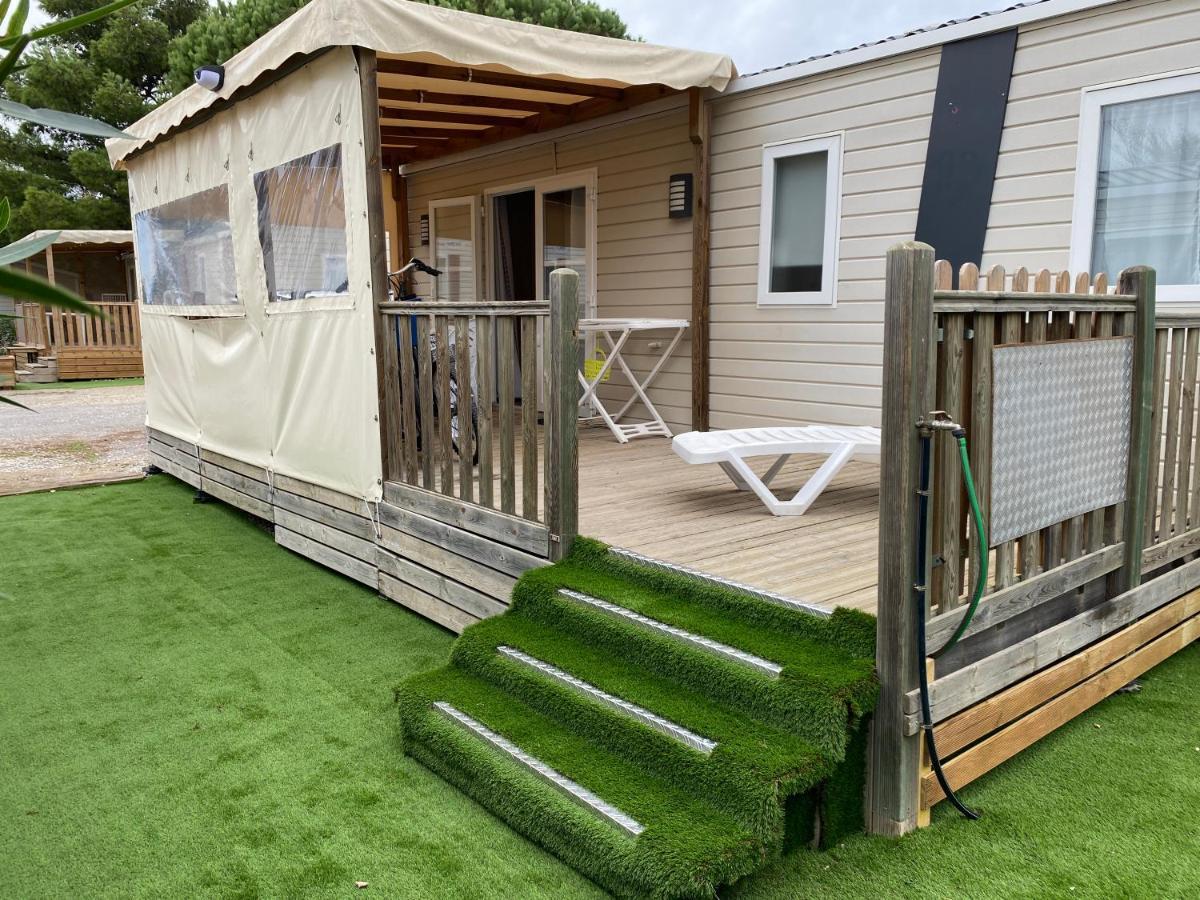 Mobil Luxe 3 Climatise En Roussillon Campsite