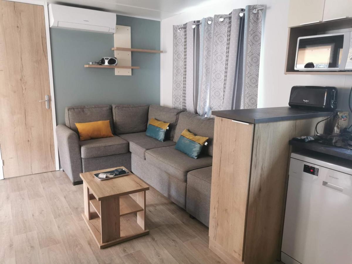 Mobil Luxe 3 Climatise En Roussillon Campsite